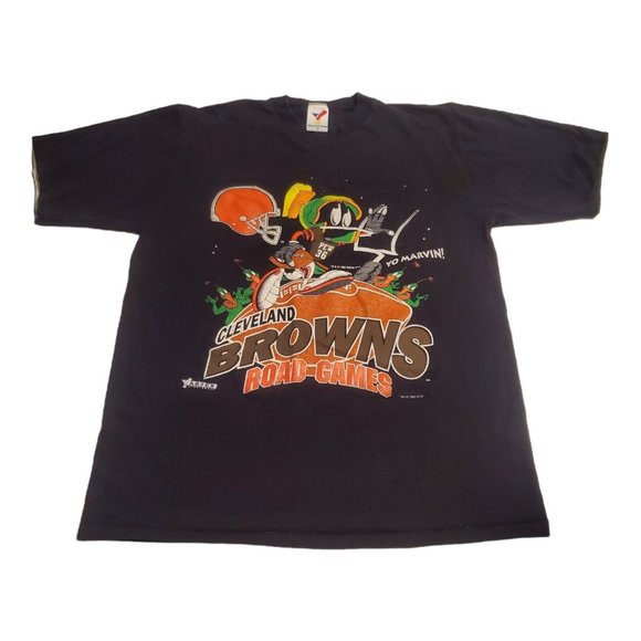 Artex Other - RARE 1993 Cleveland Browns Artex Marvin Martian Road Games NFL T-Shirt Sz Large